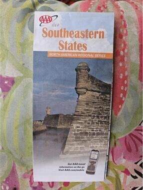 AAA Southeastern States - North American Regional Series - Road Map - 2010 EUC